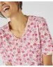 V Neck Cotton Nightdress